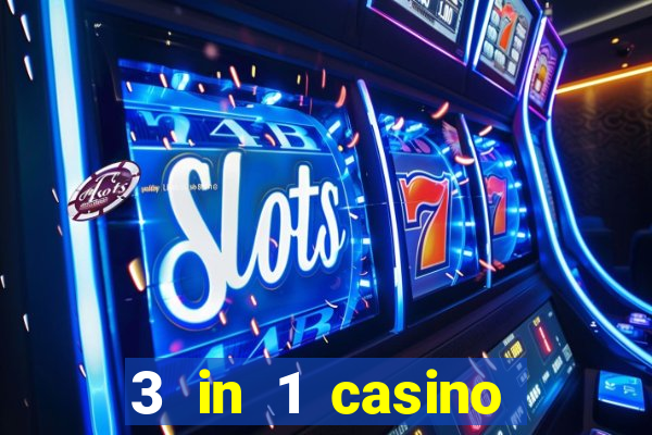 3 in 1 casino game set