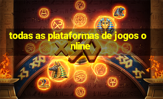 todas as plataformas de jogos online