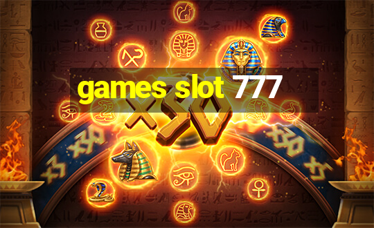 games slot 777