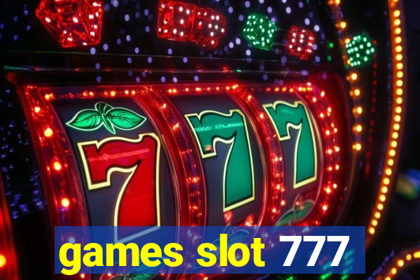 games slot 777