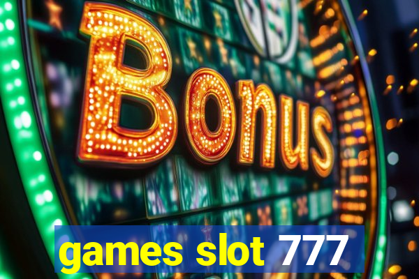 games slot 777