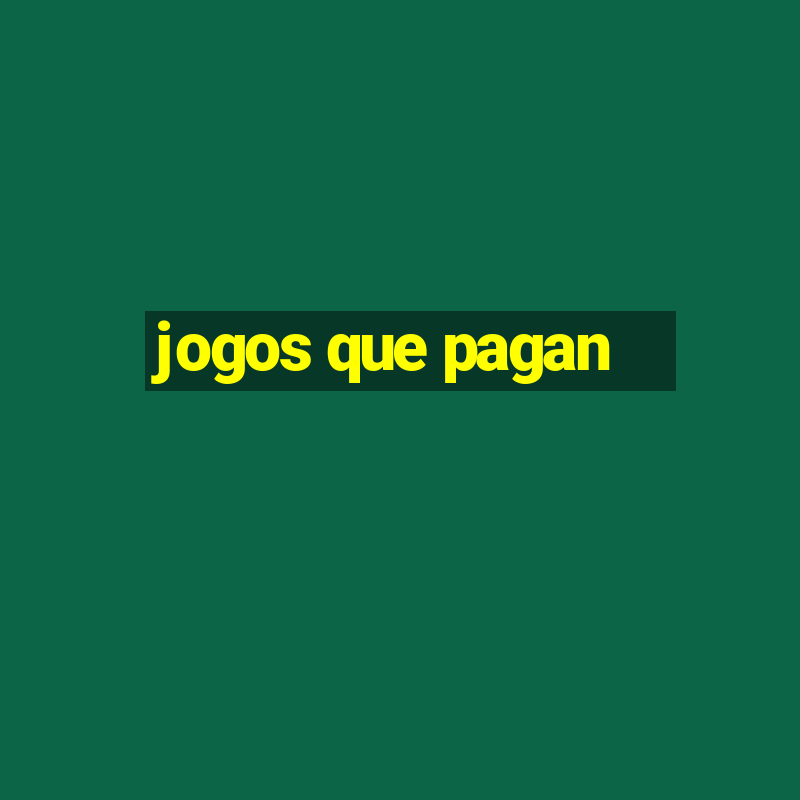 jogos que pagan