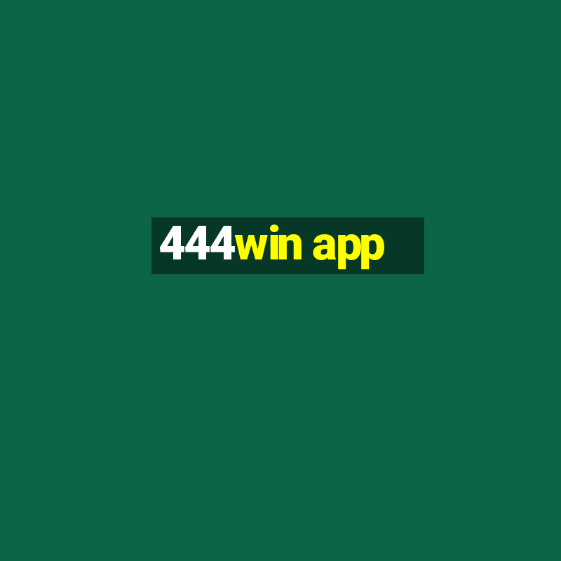 444win app