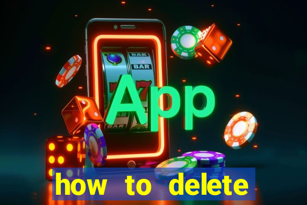 how to delete account in bingo plus