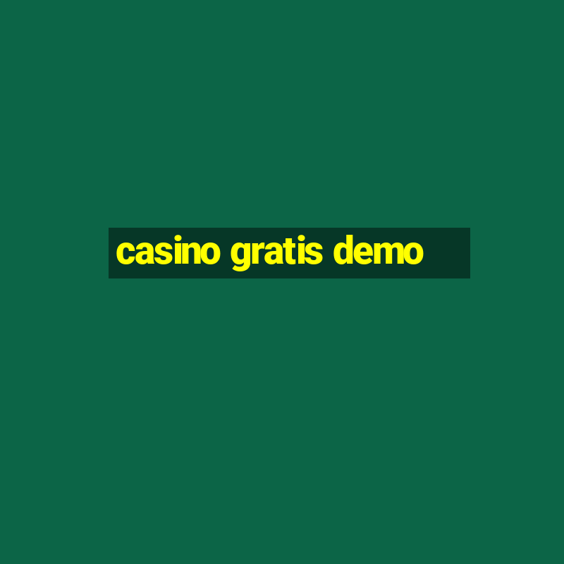 casino gratis demo