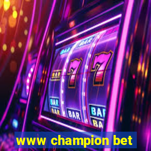 www champion bet