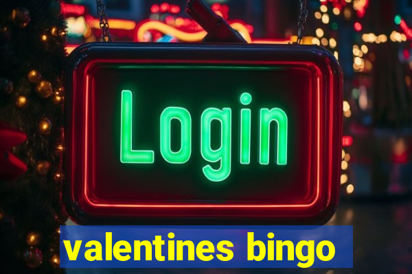 valentines bingo