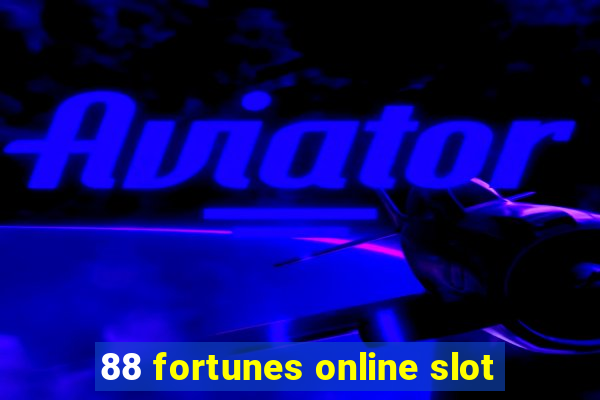 88 fortunes online slot