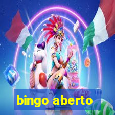 bingo aberto