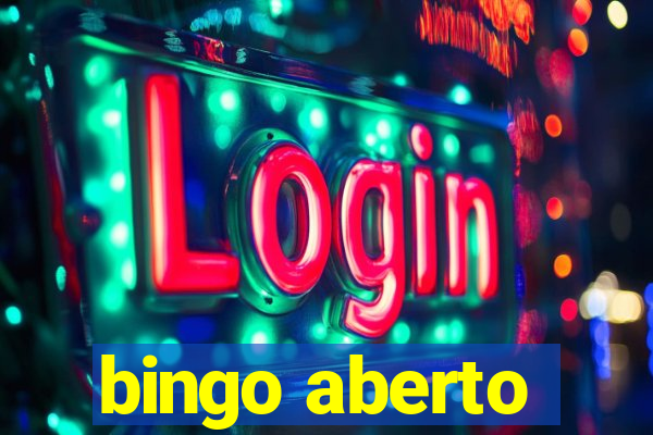 bingo aberto