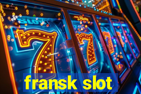 fransk slot