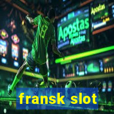 fransk slot