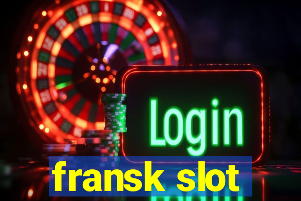 fransk slot