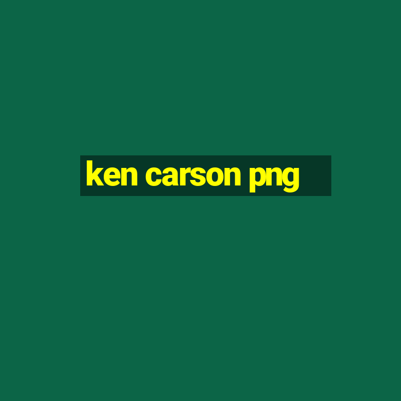 ken carson png