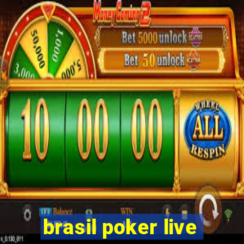 brasil poker live