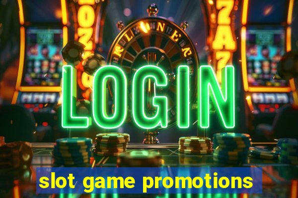 slot game promotions