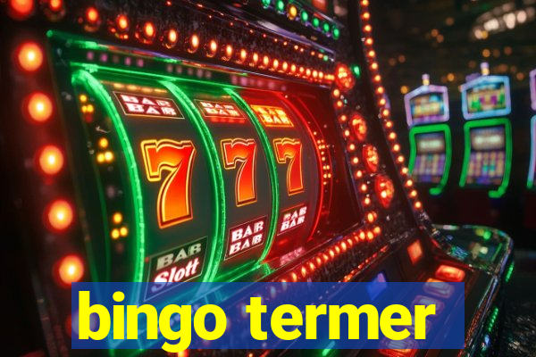 bingo termer