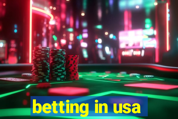 betting in usa