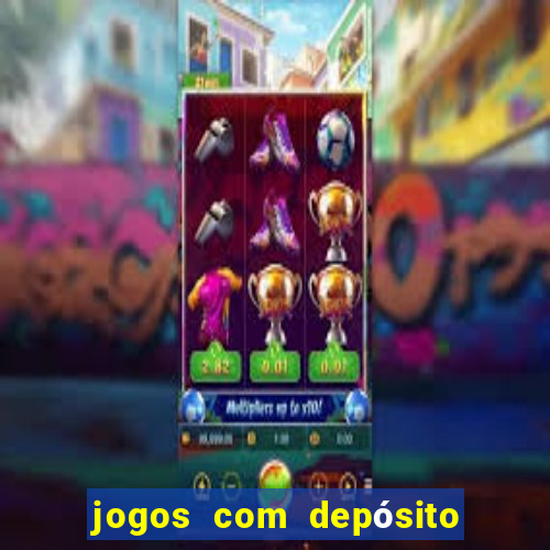 jogos com depósito de 1 real