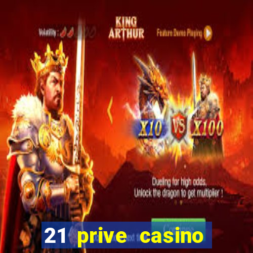 21 prive casino bonus codes