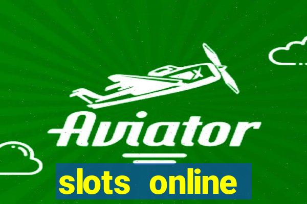 slots online dinheiro real