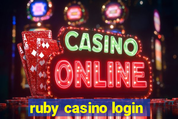 ruby casino login