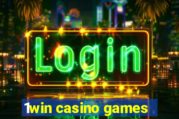 1win casino games