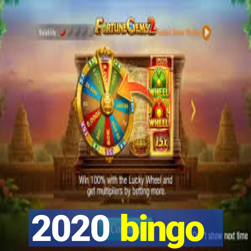 2020 bingo