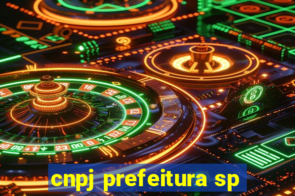 cnpj prefeitura sp