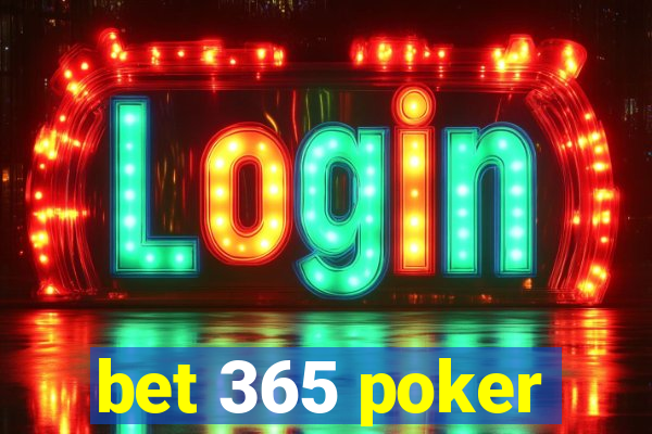 bet 365 poker