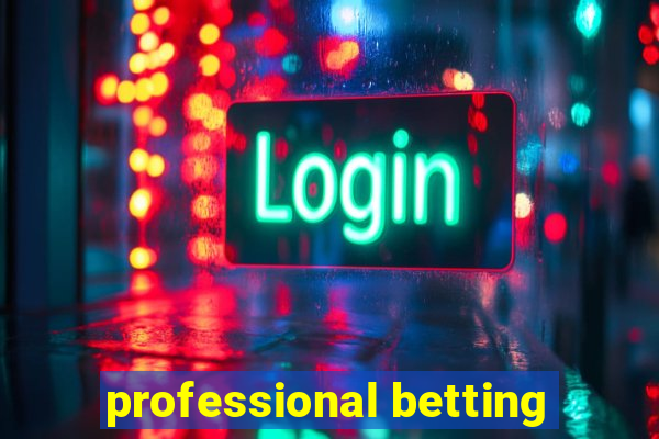 professional betting