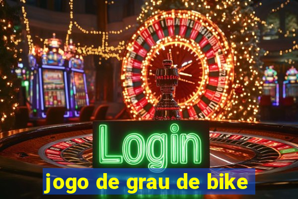 jogo de grau de bike