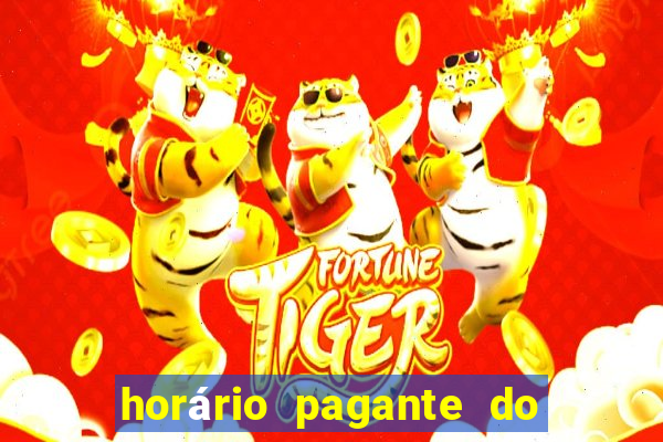 horário pagante do fortune tiger