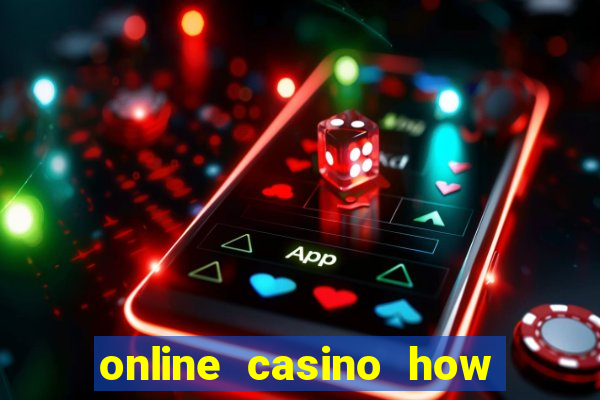 online casino how to win