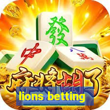 lions betting