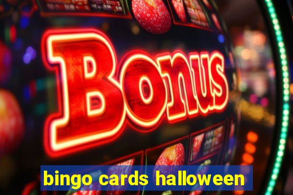 bingo cards halloween