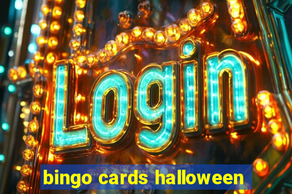 bingo cards halloween