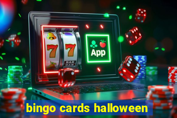 bingo cards halloween