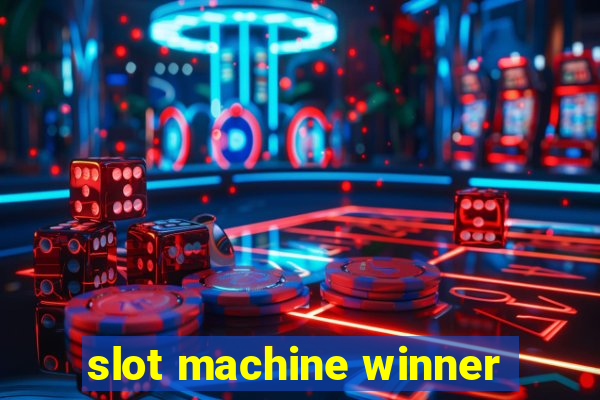 slot machine winner