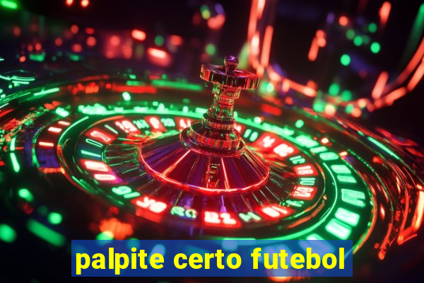 palpite certo futebol