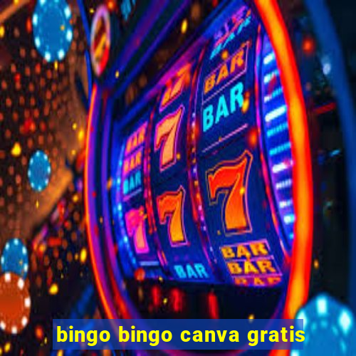 bingo bingo canva gratis