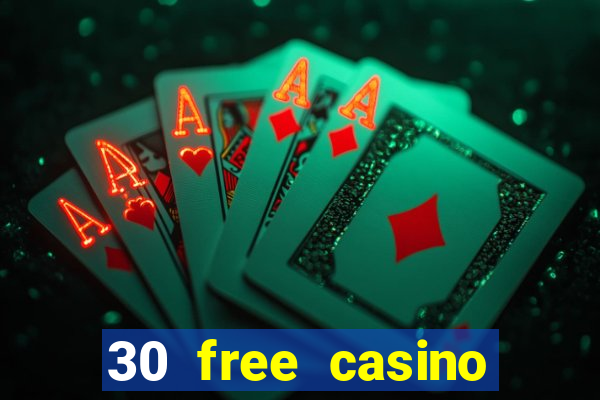 30 free casino bonus no deposit