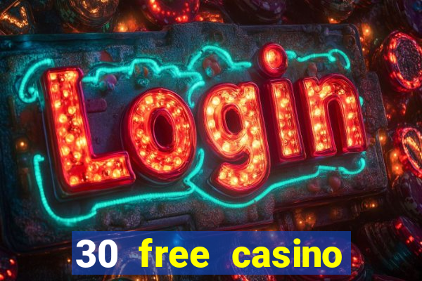 30 free casino bonus no deposit