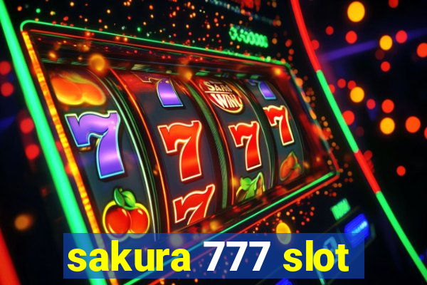 sakura 777 slot