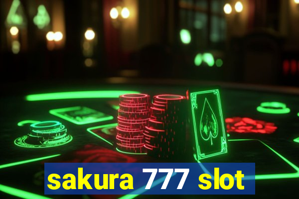 sakura 777 slot