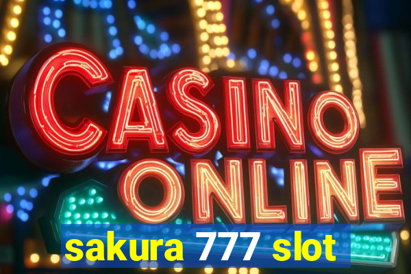 sakura 777 slot