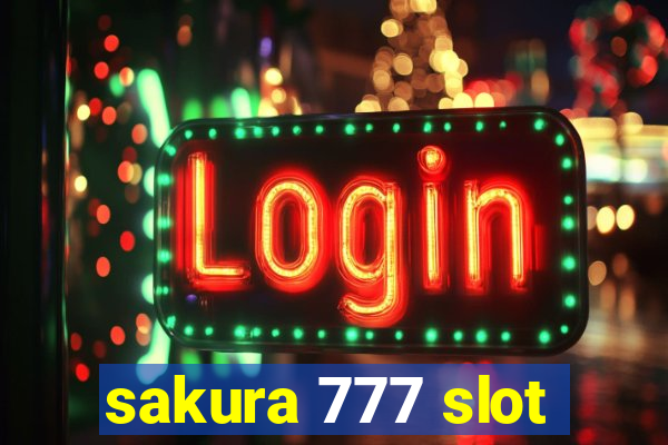 sakura 777 slot