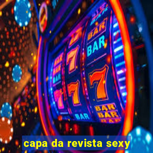 capa da revista sexy