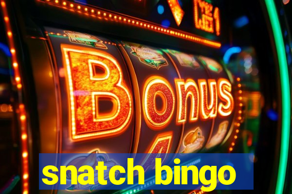 snatch bingo