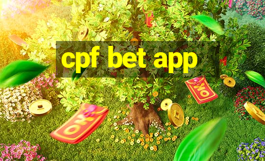 cpf bet app